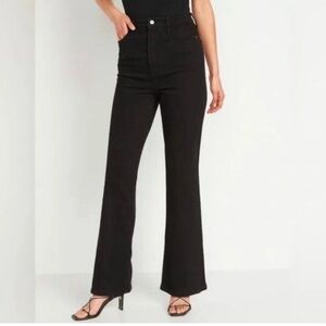 Old Navy Flare Black Jeans